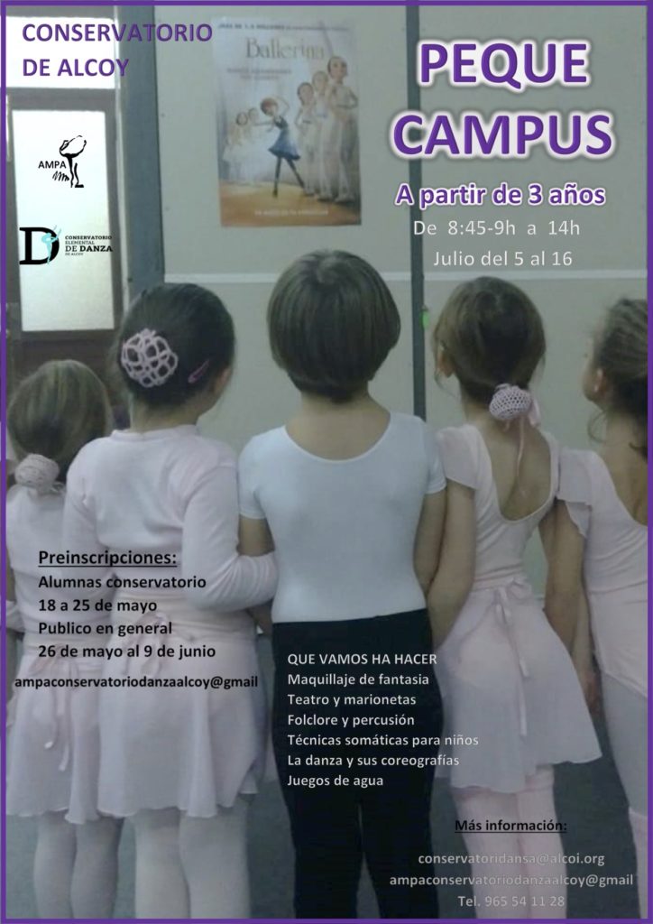 Información campus para peques